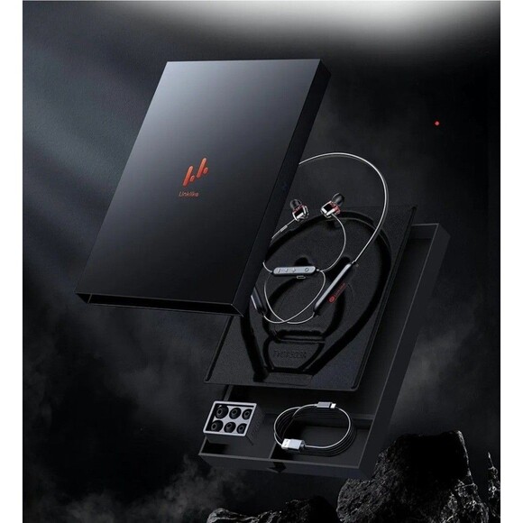 Linklike H26 Pro Comfort Fit Neckband Bluetooth Headphones Earbuds New SEALED - Picture 2 of 4